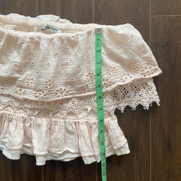 AMERICAN Eagle Peach Lace Sleeveless Top Size XS - Picture 14 of 14